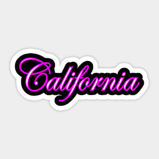 California Sticker